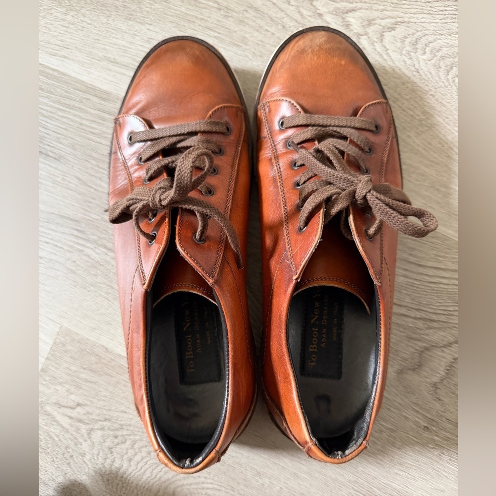 To Boot Men's Tan Leather Oxfords